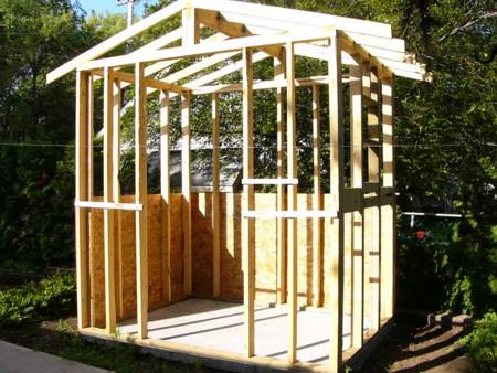 building a shed