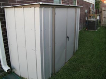 The Cheap Metal Storage Shed - 'Engineered' To Within An Inch Of It's ...