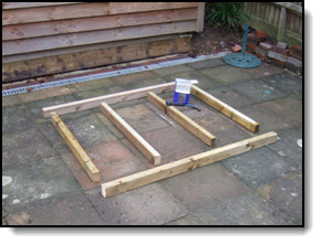 Building a shed base for a plastic or metal shed in 8 easy steps