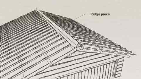 Shed Metal Roof Ridge