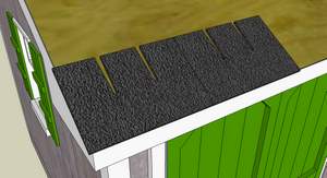 How to Install a Roof On Shed Shingles