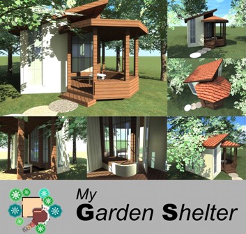 Garden Shed with Porch