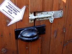 Shed Door Lock