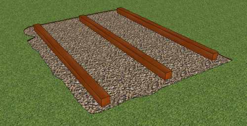 gambrel storage shed foundation - Free.