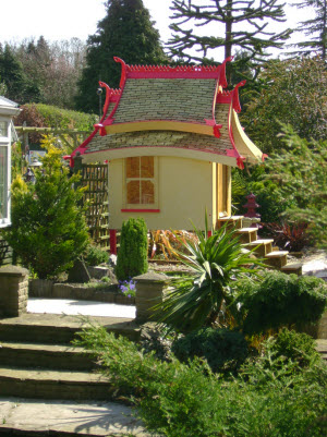 The Oriental Style Shed - A Design and Build Lesson From a 