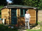 concrete block shed