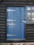 How to secure a shed door