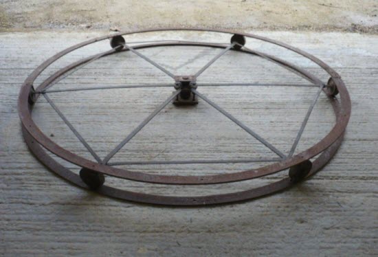 Rotating summerhouse mechanism