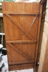 shed door brace
