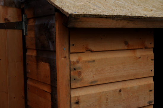 How to Hang a Double Door on a Storage Shed