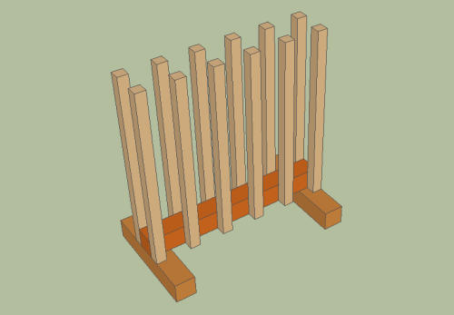 Build a DIY Wellington Boot Rack Using 