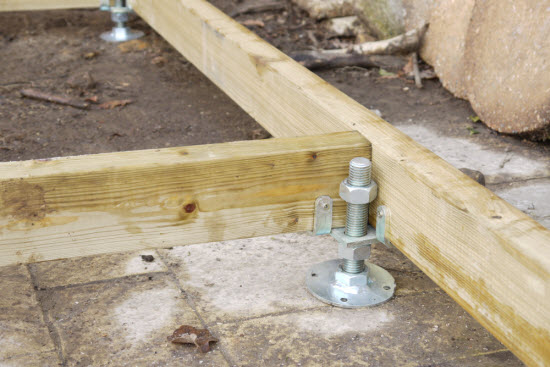 How To Build An Adjustable Shed Base