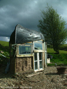 green roof shed