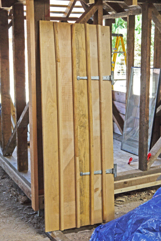 Building a shed door should be kept simple, but how simple 