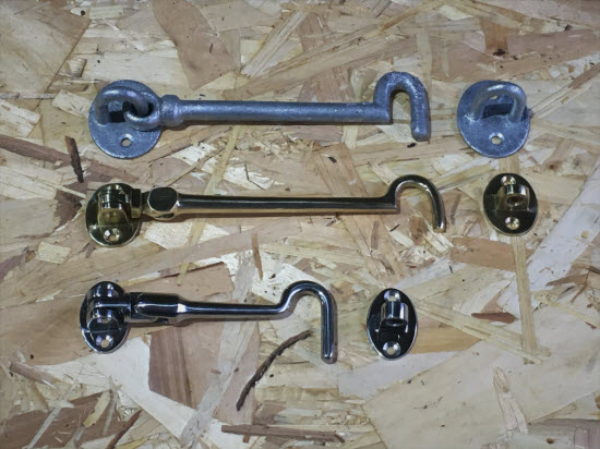 Cabin Hooks - How to choose the right one for your shed and install it so  it works first time