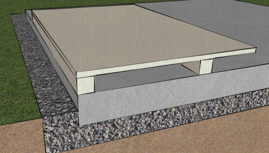 Is a Concrete Shed Base what you need?