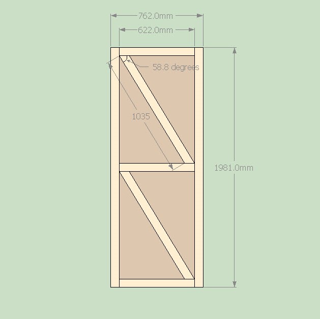 How to Build Double Shed Doors That Work - First time!
