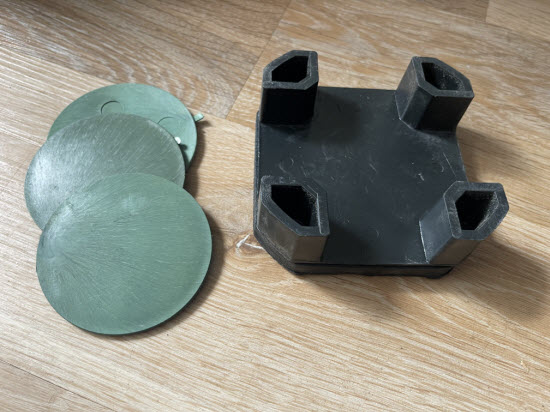 Dryboot Shed Bearer Support Kit with 3mm packs