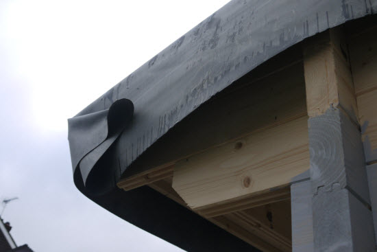how to install epdm roofing on a shed