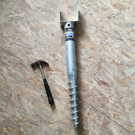 The Ground Screw Shed Foundation can save you time and money in