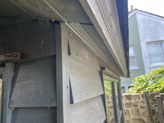 featheredge cladding eaves detail