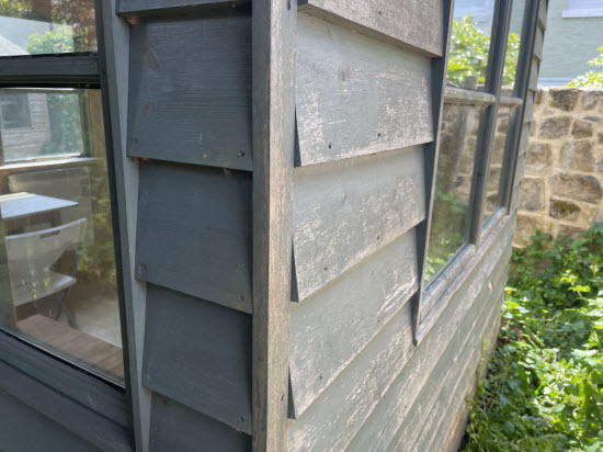 featheredge cladding corner detail
