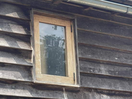 featheredge cladding window detail