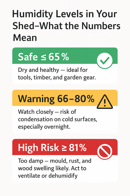 humidity traffic light chart