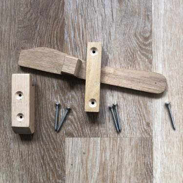 sliding shed door latch