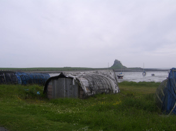 Lindisfarne boat sheds