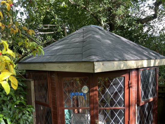 bespoke shed and bin store