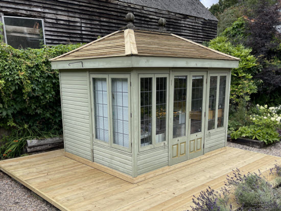 bespoke shed and bin store