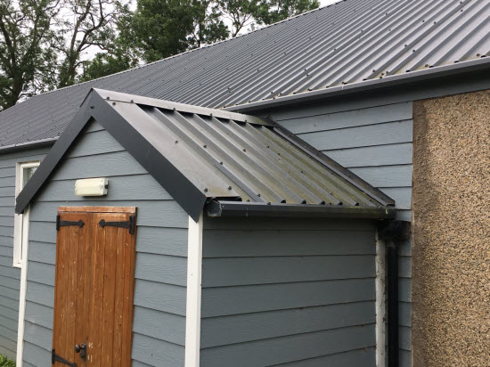 How to roof a shed with metal