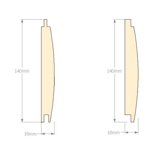 log lap shed cladding