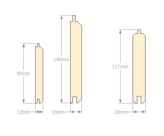 Tongue and groove shed cladding