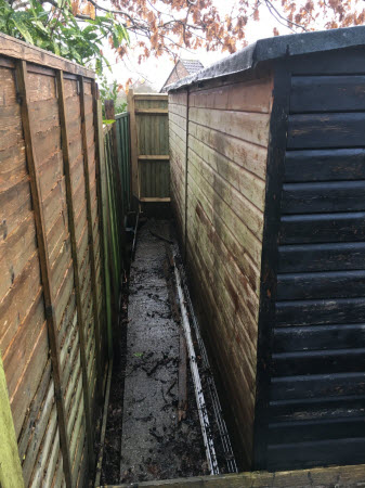 Shed guttering