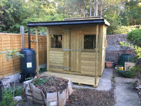 shed guttering