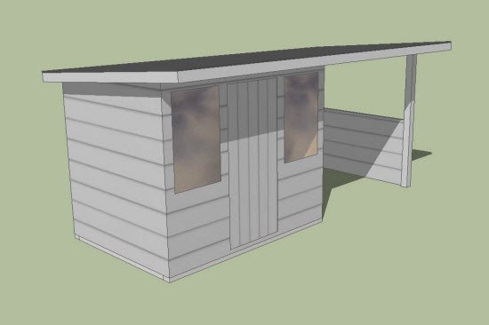 Two Reasons You Need a Shed Roof Overhang