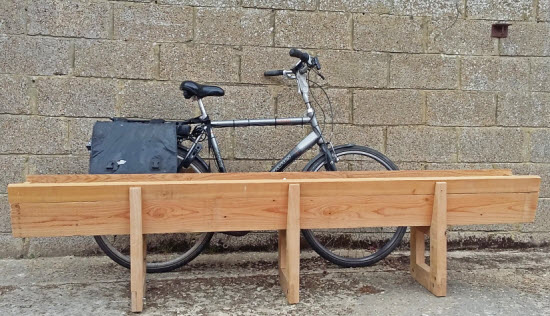 bespoke wooden planter