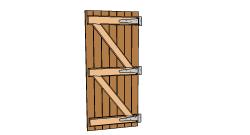 storage shed door