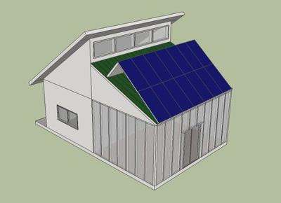 The Solar (powered) Shed