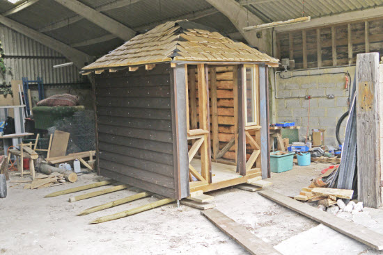 moving a storage shed - step by step in theory and practice